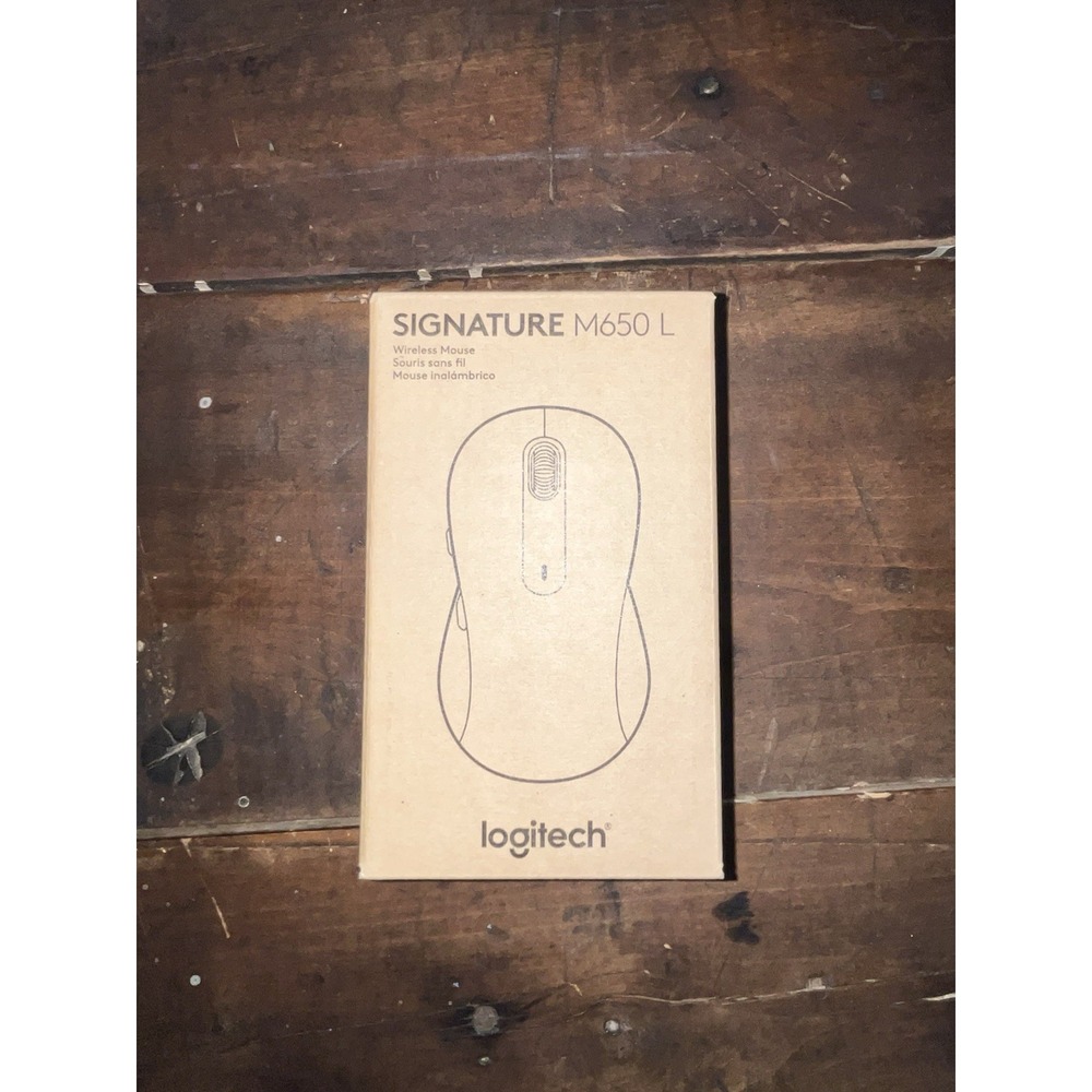 NIB Logitech Signature M650 L Wireless Mouse